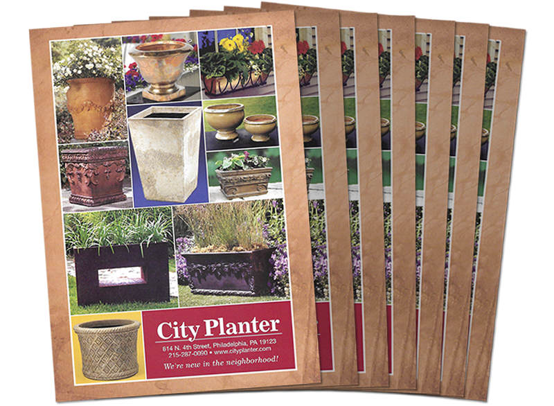 City Planter Postcard